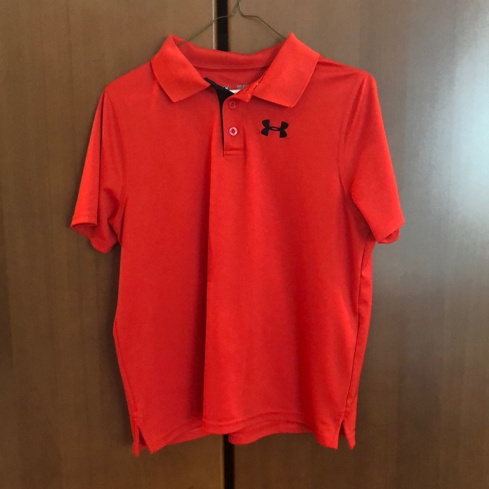 Under Armour Boys Short Sleeve Polo